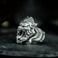Lion Heraldic Ring - 925 Silver Handmade