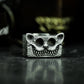 Grinning Cat Ring - 925 Silver Handmade