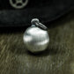 Daruma Pendant with Lucky Face ¨C 925 Sterling Silver Handmade
