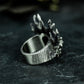 Wizard Mask Skull Ring - 925 Silver Handmade