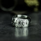 Guardian Beast Ring - 925 Silver Handmade Chinese Totem