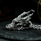 Bone Dragon Pendant ¨C 925 Sterling Silver Handmade