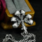 Skull Cross Pendant ¨C 925 Sterling Silver Handmade