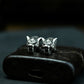 Saber-toothed Tiger Earrings - 925 Silver Handmade