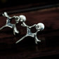 Religious Cross Earrings - 925 Silver Handmade