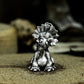 Triceratops Dinosaur Pendant - 925 Silver Handmade