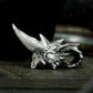 Unicorn Dragon Necklace - 925 Silver Handmade