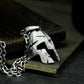Spartan Helmet Pendant ¨C Handmade 925 Silver Warrior Mask Necklace