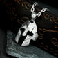 Spartan Helmet Pendant ¨C Handmade 925 Silver Warrior Mask Necklace