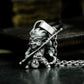 Monkey King Staff Pendant - Silver and Brass Mix - 925 Handmade