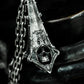Eiffel Skull Pendant ¨C Handmade 925 Silver Paris Gothic Necklace