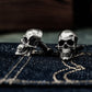 Human Skull Cufflinks - 925 Sterling Silver Handmade
