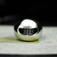 Smiley Face Ring - 925 Silver Handmade