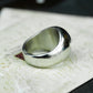 Smiley Face Gothic Ring - 925 Silver Handmade
