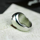 Smiley Face Gothic Ring - 925 Silver Handmade