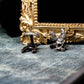 Death Devil Skull Cufflinks - 925 Silver Handmade
