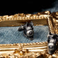 Demon Skull - evil eye Cufflinks - 925 Silver Handmade