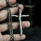 Tree Cross Design Pendant - 925 Silver Handmade