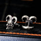 Clown Muppet Doll Cufflinks, Wedding Gift - 925 Sterling Silver Handmade