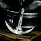 Bone Scythe Pendant ¨C 925 Silver Handmade