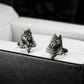 Pharaoh Anubis Cufflinks - 925 Sterling Silver Handmade