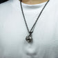 Bomb Skull Pendant ¨C 925 Silver Handmade