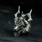 Mythical Dragon Claw Ring - 925 Silver Handmade Fantasy Design