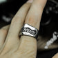 Grinning Teeth Ring ¨C 925 Silver Handmade