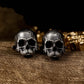 Bearded Skull Cufflinks - 925 Silver Handmade