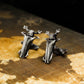 Beetle Cufflinks - Egyptian Symbol - 925 Sterling Silver Handmade