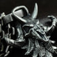 Ram Skull Pendant with Spiked Horns ¨C 925 Sterling Silver Handmade