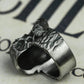Soldier Skull Ring - 925 Silver Handmade