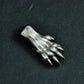 Realistic Wolf Paw Pendant - 925 Sterling Silver Handmade