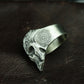 Baroque Spartan Skull Ring - 925 Silver Handmade