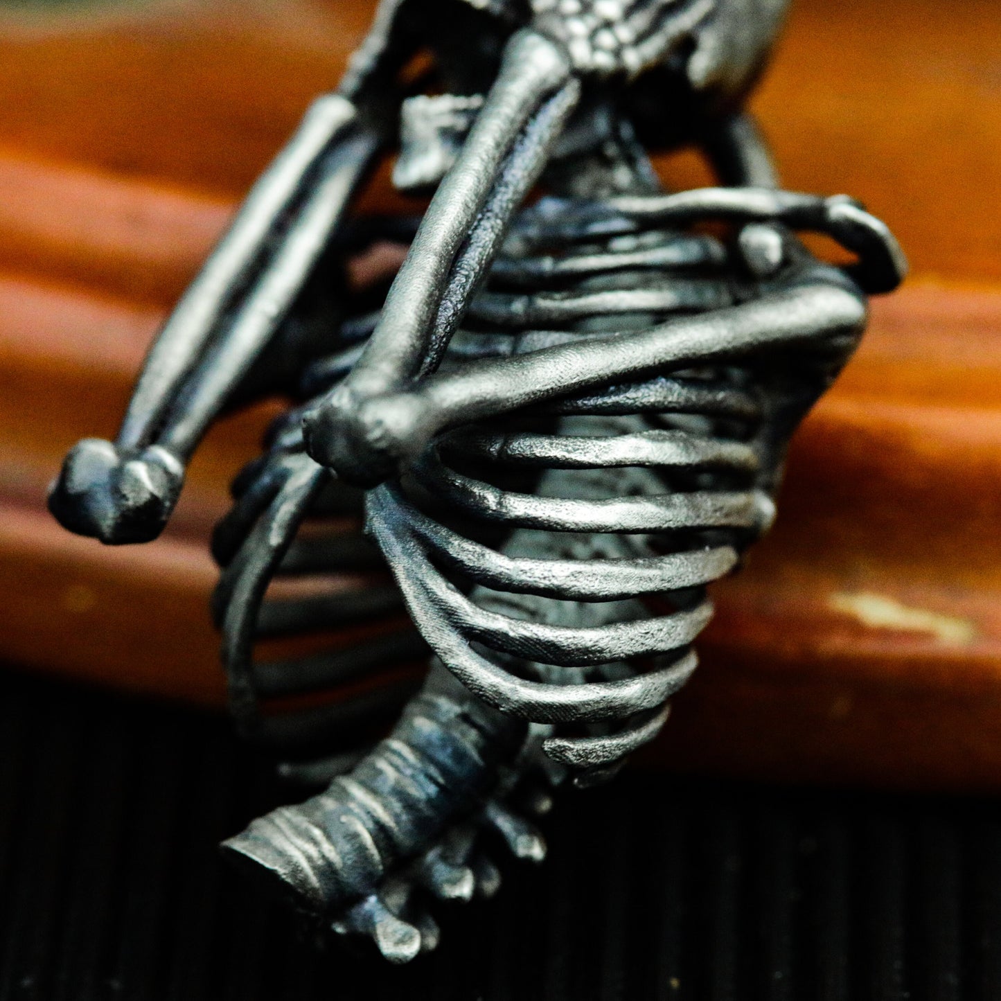 The Scream Skull Pendant - 925 Silver Handmade