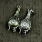 Bleeding Eyeball Pendant ¨C 925 Sterling Silver Handmade