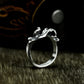 Wave Ring - 925 Silver Handmade