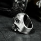 Grinning Skull Ring ¨C 925 Silver Handmade