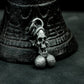 Skull Pendant with Dangling Testicles ¨C 925 Sterling Silver Handmade