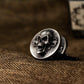 Skull Badge Cufflinks - 925 Silver Handmade