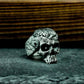 Cerebral Skull Ring - 925 Silver Handmade Anatomical Design