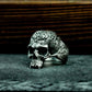 Cerebral Skull Ring - 925 Silver Handmade Anatomical Design