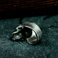 Cerebral Skull Ring - 925 Silver Handmade Anatomical Design