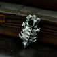Twin Dragon Spirit Pendant ¨C 925 Sterling Silver Handmade