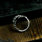 Bone Hand Ring ¨C Handmade 925 Silver Skeletal Grip Band