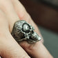 Cyclops Skull Ring - 925 Silver Handmade