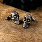Skull Cufflinks - Handmade 925 Silver Mexican Day of the Dead