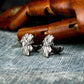 Hedgewood Cufflinks - 925 Sterling Silver Handmade
