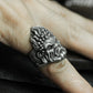 Wrathful God Ring ¨C 925 Silver Handmade