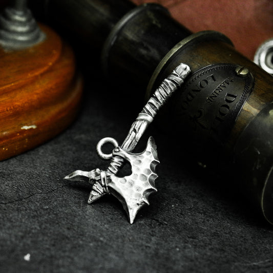 Dragon Horn Pendant ¨C 925 Silver Handmade